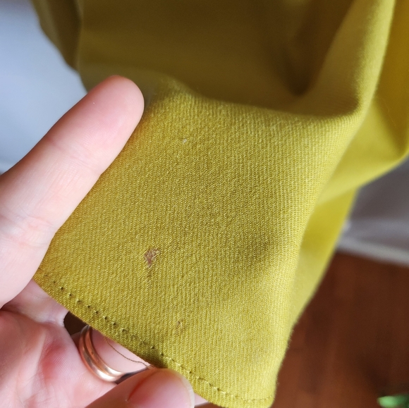 Boden Finsbury Green Wool Fit N Flare Midi Dress 6 - Picture 5 of 5